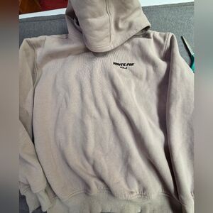 White Fox Offstage Hoodie, size M/L